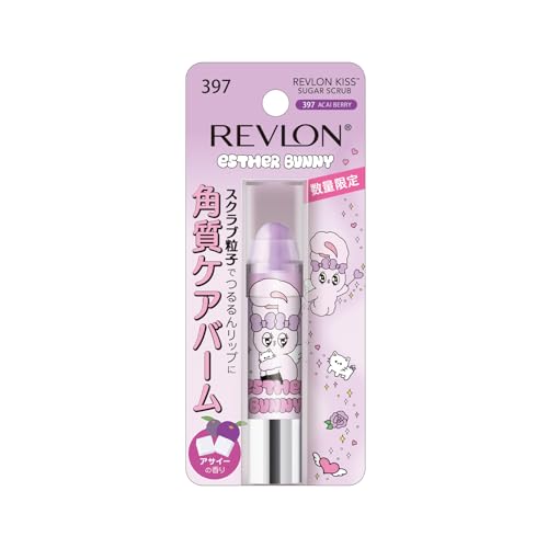 レブロン キス シュガー スクラブ エスターバニー 397 アサイー ベリー 甘酸っぱいベリーの香り 2.6g ..