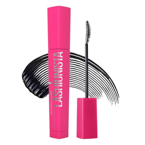 メイベリン MAYBELLINE マスカラ お湯オフ ラッシュニスタ N 01 ブラック 下地 お湯で落ちる ロング カールキープ 繊維配合