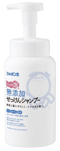 シャボン玉石けん 無添加せっけんシャンプー 泡タイプ 520mL 1個