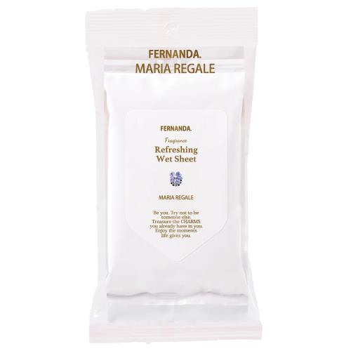 サッとひと拭き、全身リフレッシュ! ほのかに香るフレグランスウェットシート さらさらパウダー配合で清潔な素肌が長続きし拭くたびに上品な香りにつつまれます お肌を清潔に保つリフレッシュシートとしてはもちろん、香りを楽しむフレグランスシートとし...