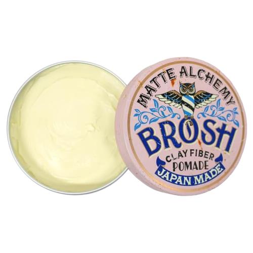BROSH CLAY FIBER POMADE 120g ��̵�� �ߥǥ�����ۡ����