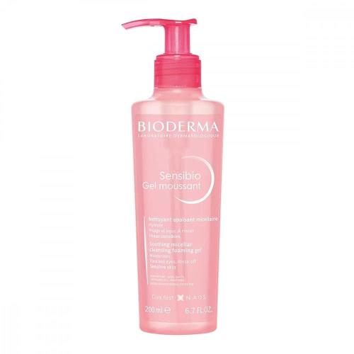 正規品ビオデルマ (Bioderma) サンシビオ マイルド ウォッシングジェル 200mL 敏感肌用 洗顔ジェル（無..