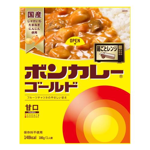 Other - 大塚食品 ボンカレーゴールド 甘口 180g×5個 レンジ調理対応