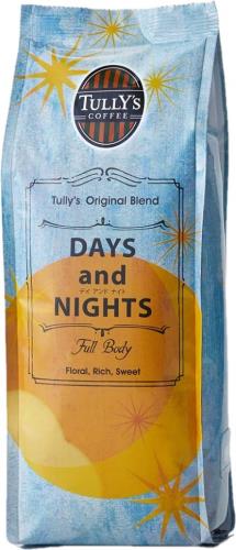 TULLY'S COFFEE(タリーズコーヒー) TULLY'S(タリーズ) オリジナルブレンド DAYS and NIGHTS(デイアンドナイト) 250g レギュラー(粉) TULLY'S COFFEE(タリーズコーヒー) TULLY'S(タリーズ) オリジナルブレンド DAYS and NIGHTS(デイアンドナイト) 250g レギュラー(粉)