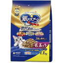 銀のスプーン キャットフード 贅沢素材バラエティ 毛玉ケア まぐろ・かつお・白身魚味に天然小魚・かつお節・まぐろ味フレーク添え 1.1キログラム (x 1)