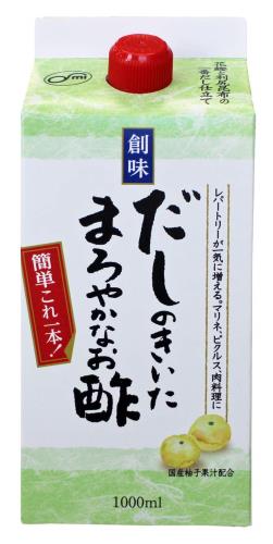 創味食品 だしのきいたまろやかなお酢 1L ×2本