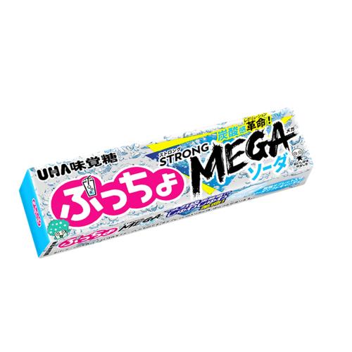 味覚糖 ぷっちょスティック ストロングソーダ 10粒×10個