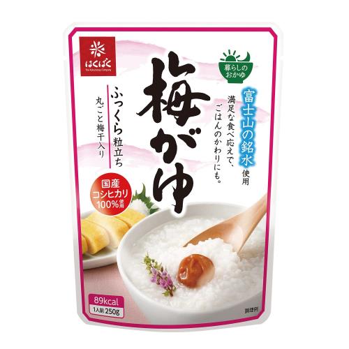はくばく おかゆ 梅がゆ 250g×8袋