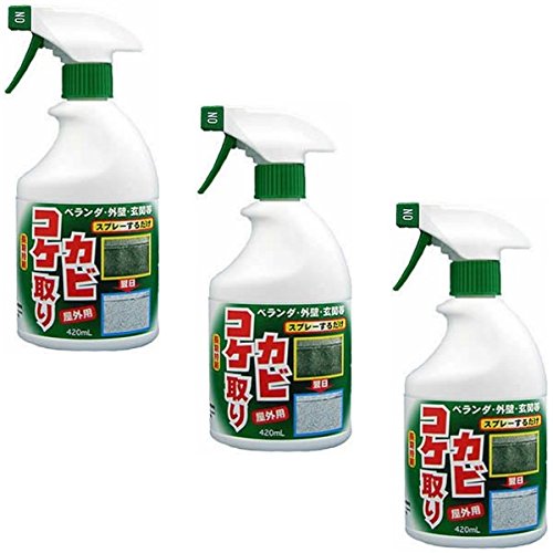 まとめ買いコケカビ取り(屋外用) 420ml×3個 まとめ買いコケカビ取り(屋外用) 420ml×3個