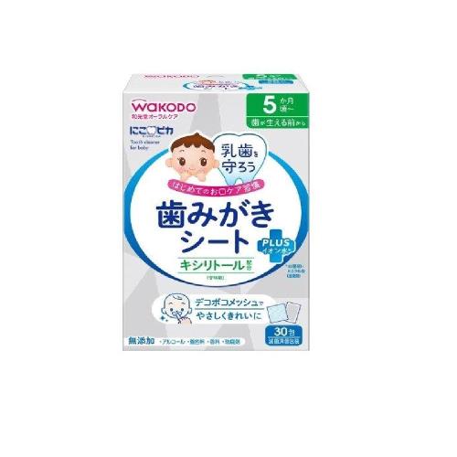 商品名：[和光堂 にこピカ　歯みがきシート30包 ]　が 2個セットです。※メーカーが最新のパッケージに変更した場合、新しいパッケージで届く場合がございますのでご了承の上ご注文くださいませ。