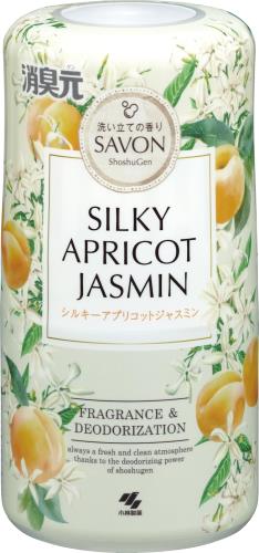 消臭元 SAVON(サボン) シルキーアプリコットジャスミン 400mL 消臭元 SAVON(サボン) シルキーアプリコットジャスミン 400mL