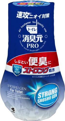 トイレ 消臭元 PRO(プロ) 便臭ストロング フレッシュEXクリア 400mL