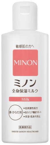 ミノン全身保湿ミルク 本体ボトル 200mL ボディミルク 敏感肌 肌あれ防止 保湿 乾燥対策 弱酸性 低刺激性 医薬部外品