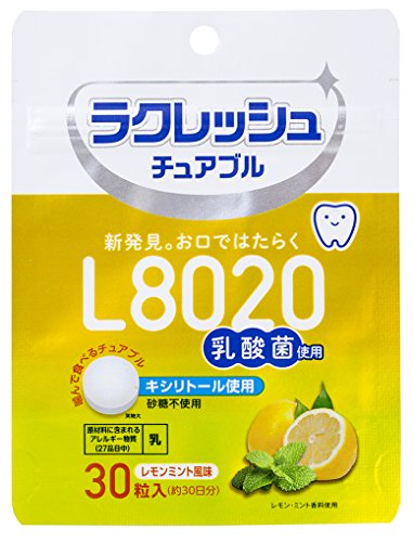 ジェクス レモンミント風味ラクレッシュ オーラル用 チュアブルタイプ L8020乳酸菌 いつでも簡単 食べられる 30粒 ジェクス レモンミント風味ラクレッシュ オーラル用 チュアブルタイプ L8020乳酸菌 いつでも簡単 食べられる 30粒