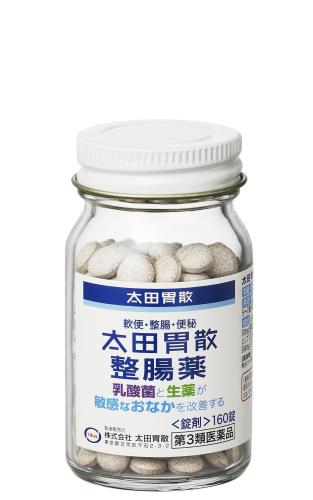 第3類医薬品太田胃散整腸薬 160錠