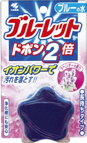 ブルーレット ドボン2倍 トイレタンク洗浄剤 ラベンダー 120g ブルーレット ドボン2倍 トイレタンク洗浄剤 ラベンダー 120g