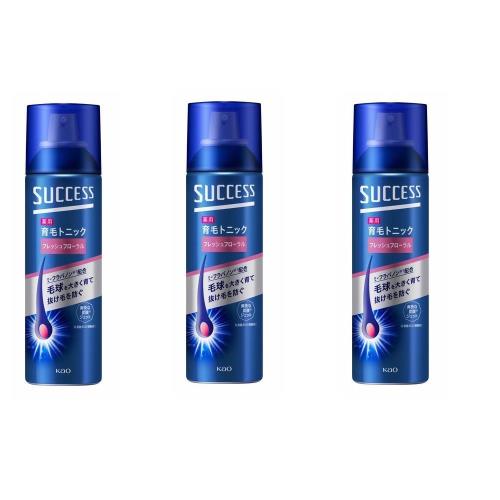 花王サクセス　薬用育毛トニック　フレッシュフローラルの香り　180g ×3個セット