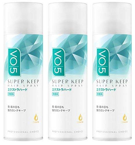 サンスター サンスター まとめ買いVO5 スーパーキープ ヘアスプレイ (エクストラハード) 無香料 330g×3個