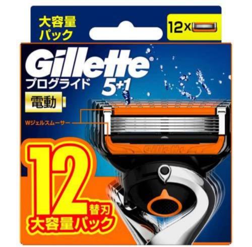 PG ジレット プログライドパワー替刃 12個 PG ジレット プログライドパワー替刃 12個