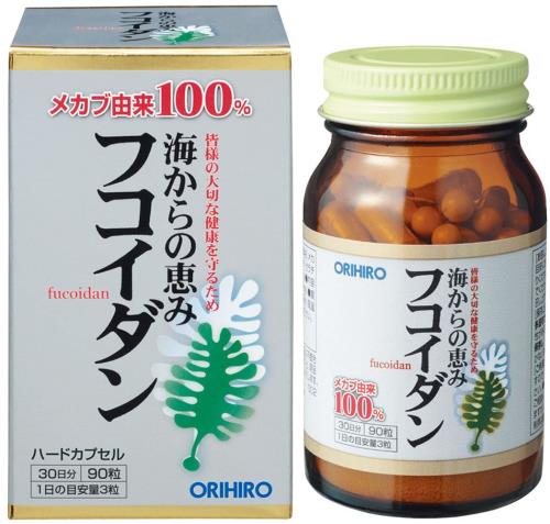 オリヒロ 海からの恵みフコイダン 90粒 オリヒロ 海からの恵みフコイダン 90粒