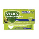 指定医薬部外品ヴイックスメディケイテッドドロップ 抹茶 20個 大正製薬 Vicks/殺菌成分CPC配合/のどのあれ・痛み、声がれに