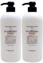 トリエ X2個セット ルベル ナチュラルヘア トリートメント ウィズ RP (ライスプロテイン) 720ml