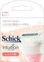 シック Schick イントゥイション しっとり肌 替刃(3コ入)カミソリ 女性