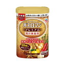 バスロマン プレミアム入浴剤 発汗保温浴 ホットハーブの香り 600g 透明 温泉成分(硫酸ナトリウム)配合 薬用 入浴剤 バスソルト 粉末入浴剤 医薬部外品