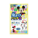 虫よけパッチα シールタイプ ミッキーミニー 蚊 虫刺され 対策 ベランダ 庭 屋外 キャンプ アウトドア 旅行 携帯用