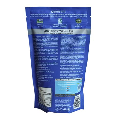 Celtic Sea Salt - 重要なミネラル ブレンド ジッパーのついた袋ライト グレー セルティック - 1 lb。 [並行輸入品] elimino-10156702 eli-mino ゆらぎ薬局 サンプル画像2