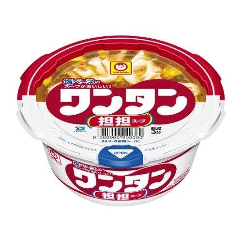 [新パッケージ] マルちゃん ワンタン 担担スープ 32g ×12個 elimino-10156703 eli-mino ゆらぎ薬局 パッケージ画像