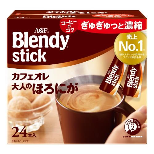Other - AGF ブレンディ スティック カフェオレ 大人のほろにが 24本 スティックコーヒー