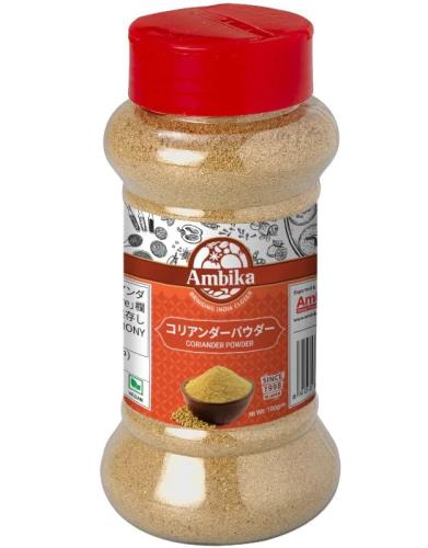 Ambika コリアンダーパウダー 100g elimino-10157335 eli-mino ゆらぎ薬局 パッケージ画像