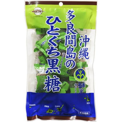 Brown Sugar - 黒糖本舗垣乃花 多良間島のひとくち黒糖 100g
