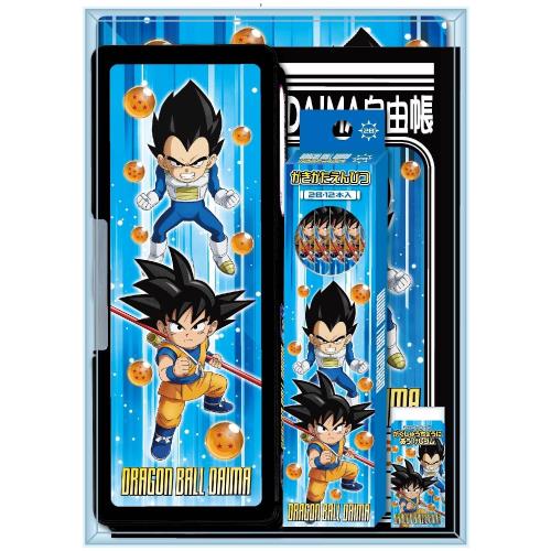 [Showa Note] ギフトセット ショウワノートドラゴンボールダイマ文具セットギフトセット 9 ...