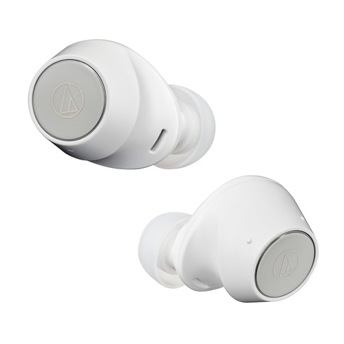 オーディオテクニカ ATH-CKS30TW WH ワイヤレスイヤホン bluetooth 完全ワイヤレスイヤホン/重低音 / IP55 防水防塵規格/マルチポイント対応/小型軽量 / 最大約20時間再生 / アプリ対応/ヒアスルー/低遅延モード A