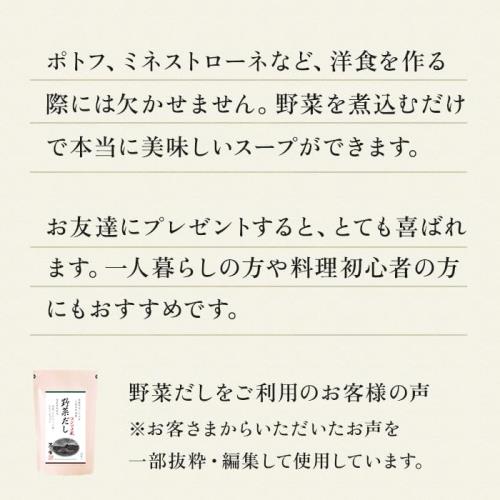 久原本家 茅乃舎 野菜だし 8g×24袋入2個パックコンソメ風味 だしパック 出汁 博多 洋風だし 国産原料使用 elimino-10154733 eli-mino ゆらぎ薬局 サンプル画像2