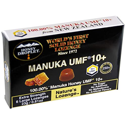 Rakuten - ハニードロップレットマヌカハニーUMF®10+(のど飴) -1箱