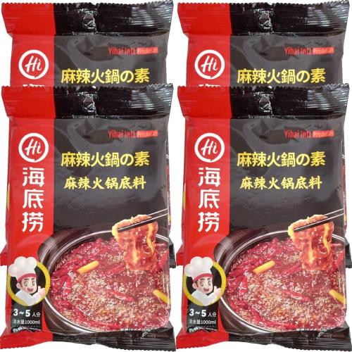 海底撈 麻辣火鍋の素 220g×4個