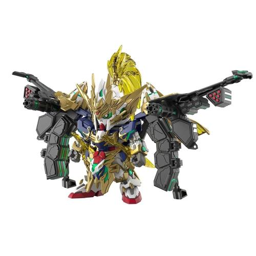 BANDAI SPIRITS(バンダイ スピリッツ) SDW HEROES 趙雲ダブルオーガンダム コマンドパッケージ 色分け済みプラモデル