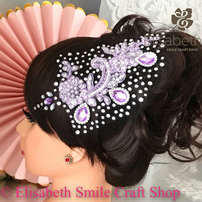 社交ダンス 競技ダンス ヘアアクセサリー 髪飾り ヘア飾り ラテンドレス 舞台衣装 ステージ衣装 ダンス衣装 フィギア衣装 ジュエリー アクセサリー オーナメン...