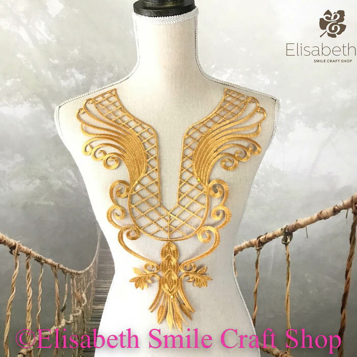 モチーフ ゴールド ワッペン アイロン用 貼り付け 衣装モチーフ アップリケ アイロン接着 ハンドメイド パーツ 衣装 レオタード バレエ衣装 舞台衣装 ステー...