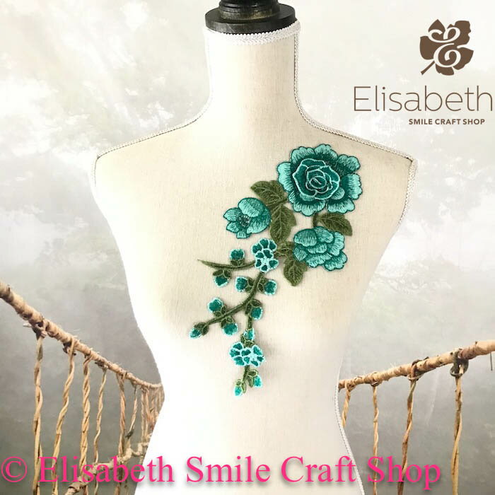 モチーフレース 花柄 薔薇 バトンモチーフ 花 モチーフ 服飾 レオタードモチーフ 装飾 衣装モチーフ バレエ衣装 チュチュモチーフ 舞台衣装 ステージ衣装 ダ...