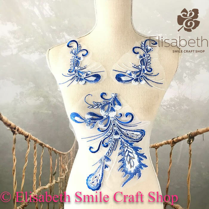 チュールモチーフ 衣装 新体操 衣装モチーフ レオタードモチーフ バトンモチーフ 装飾 ダンス 装飾 ハンドメイド パーツ レースモチーフ モチーフコスチューム...