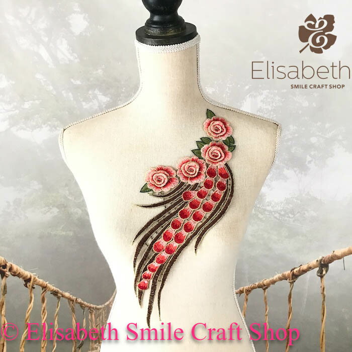 モチーフレース 花柄 バトンモチーフ バラ モチーフ 服飾 レオタードモチーフ 装飾 衣装モチーフ バレエ衣装 チュチュモチーフ 舞台衣装 ステージ衣装 ダンス...