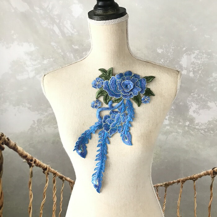 モチーフレース 花柄 薔薇 バトンモチーフ 花 モチーフ 服飾 レオタードモチーフ 装飾 衣装モチーフ バレエ衣装 チュチュモチーフ 舞台衣装 ステージ衣装 ダ...