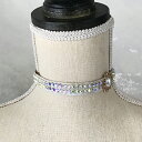 チョーカー レース ラインストーン レディース 衣装 ダンス ジュエリー 衣装用 アクセサリー レースチョーカー 新体操 バレエ衣装 舞台衣装 ステージ衣装 ダンス衣装 社交ダンス フィギア衣装 ABオーロラ