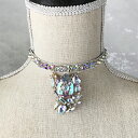 チョーカー レース ラインストーン レディース 衣装 ダンス ジュエリー 衣装用 アクセサリー レースチョーカー 新体操 バレエ衣装 舞台衣装 ステージ衣装 ダンス衣装 社交ダンス フィギア衣装 ABオーロラ