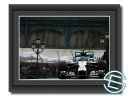 ニコ・ロズベルグ 2014年 メルセデス F1 モナコGP1 A4サイズ 生写真【送料無料】(海外直輸入 F1 グッズ)