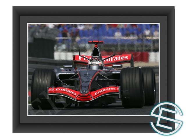 【メール便送料無料】キミ・ライコネン 2006年 マクラーレン F1 A4サイズ 生写真 1(海外直輸入 F1 グッズ)